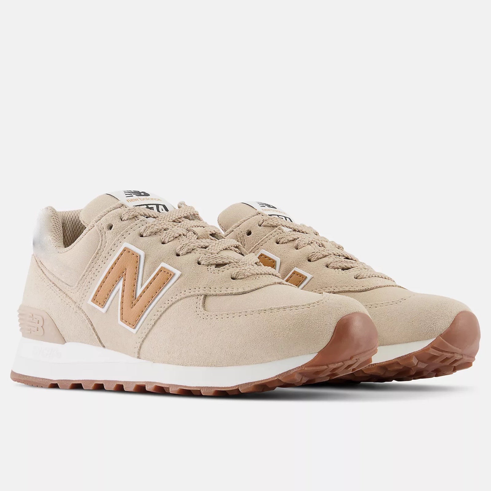 New Balance 574 Femme Mindful Grey Tobacco – Jeani-b