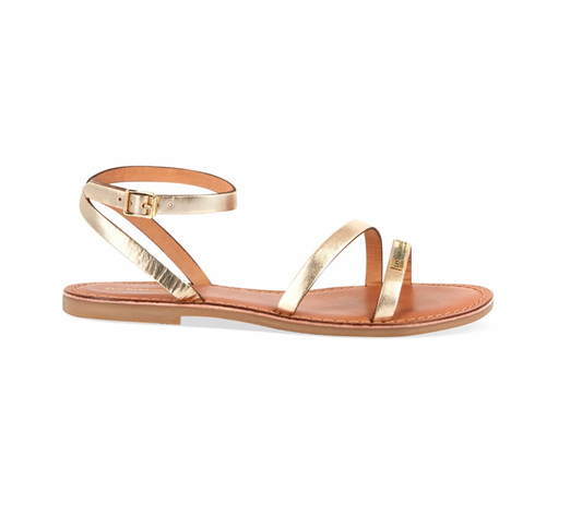Sandales Les Tropéziennes Hanak cuir OR
