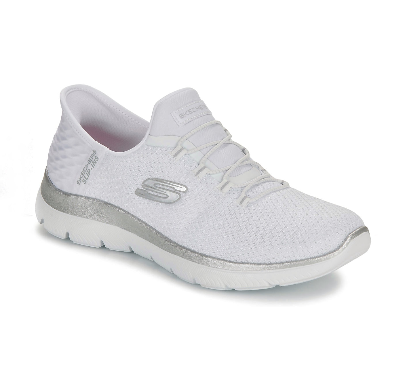 Baskets Skechers Summits Slip-Ons femme white