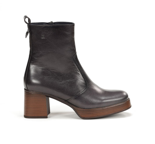 Bottines Dorking by Fluchos Cristel Femme cuir Noir