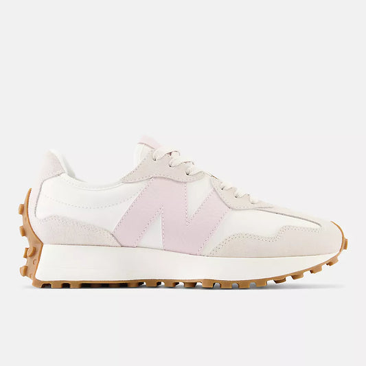 New Balance Femme 327 White vieux rose