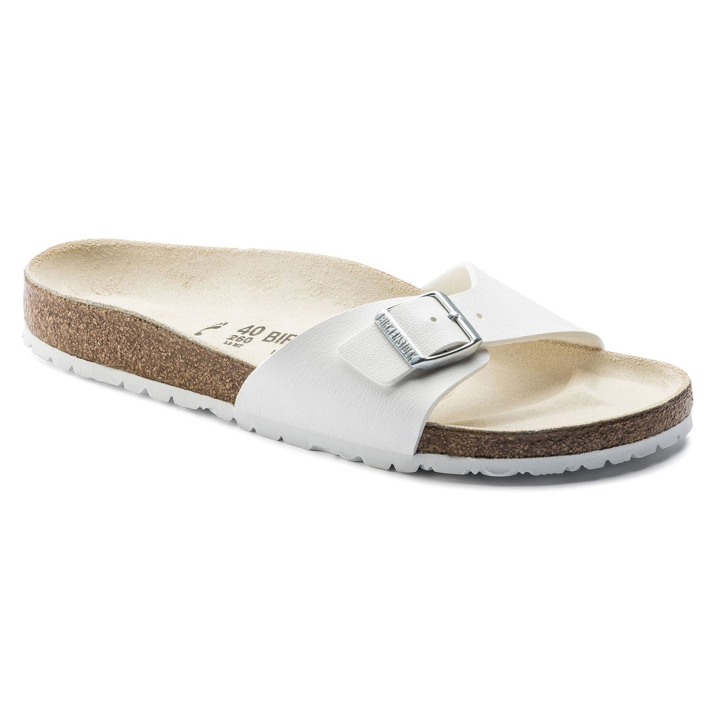 Sandales Birkenstock Homme Madrid Blanc