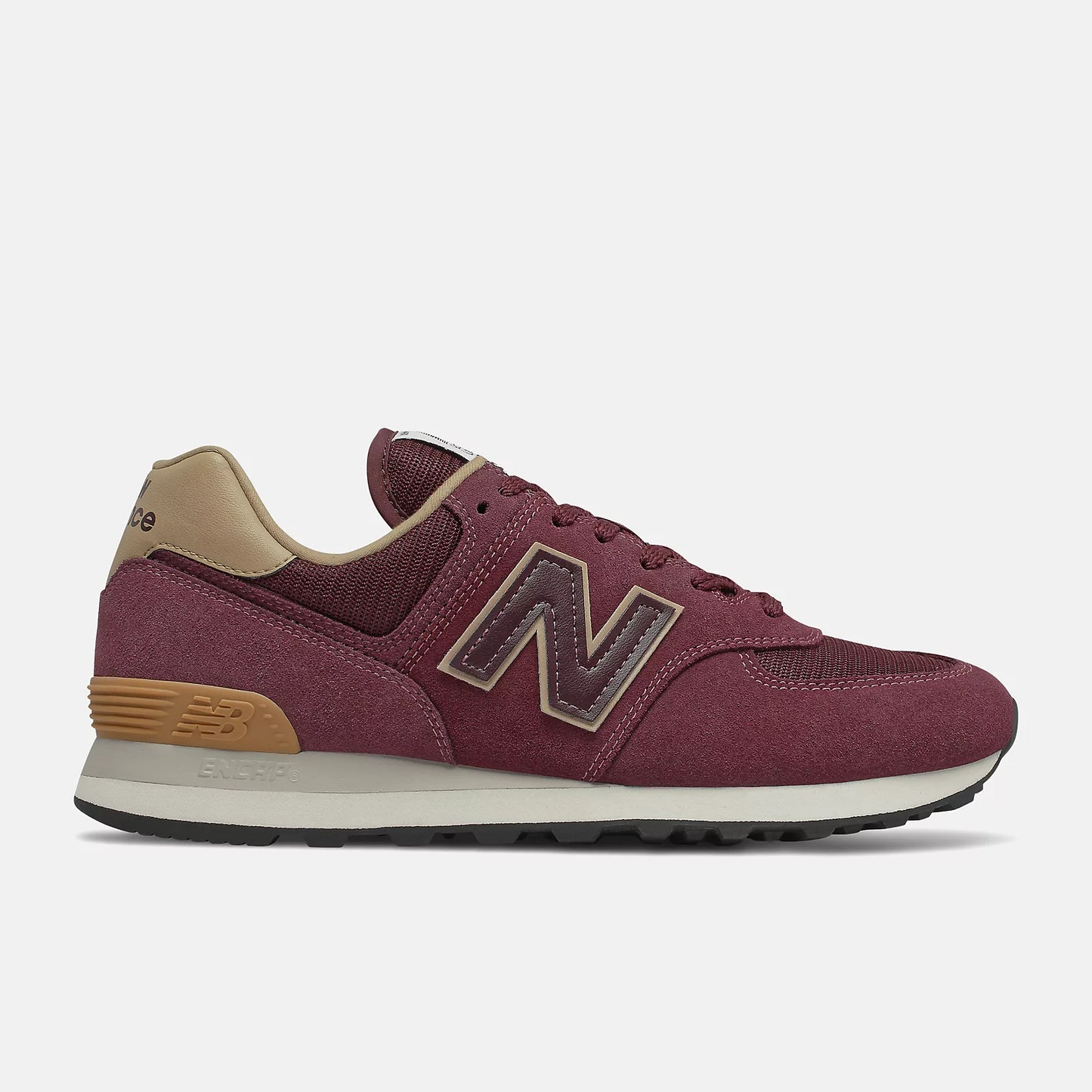 Chaussures New Balance Femmes 574 Burgundy
