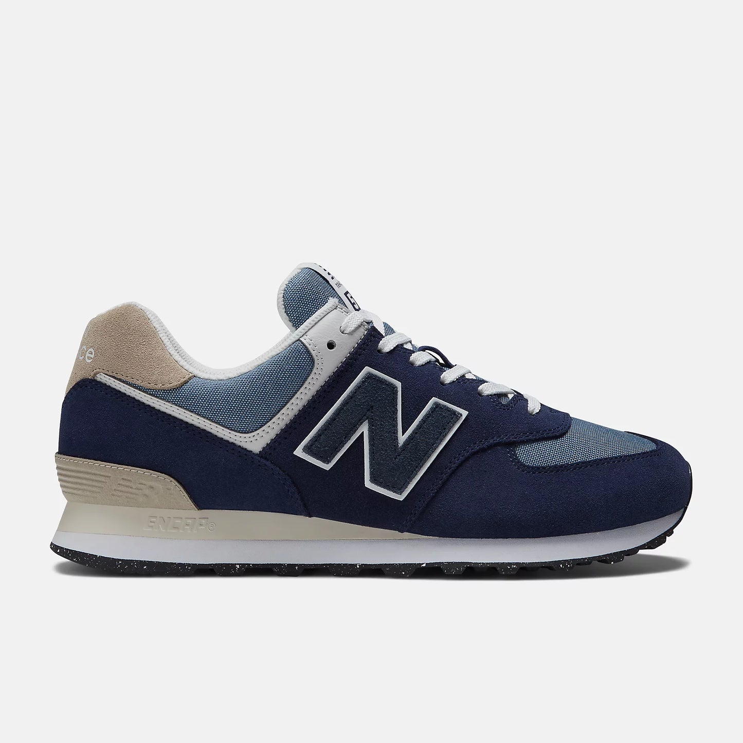 New Balance 574 Homme Navy White