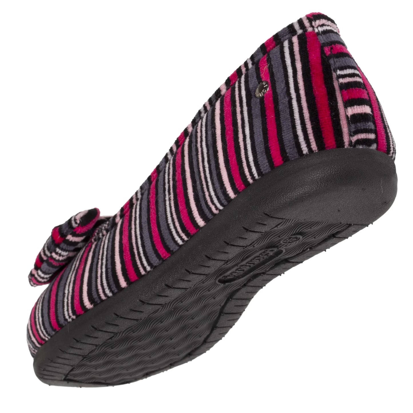 Chaussons ergonomiques Isotoner Femme rayé