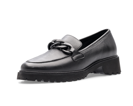 Mocassin ARA Femme Kent cuir Noir