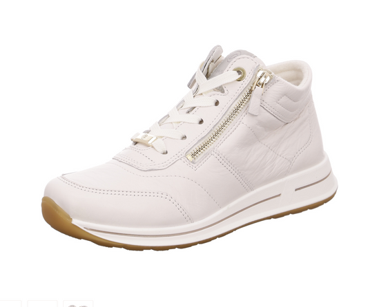 Basket ARA Femme Osaka cuir cream