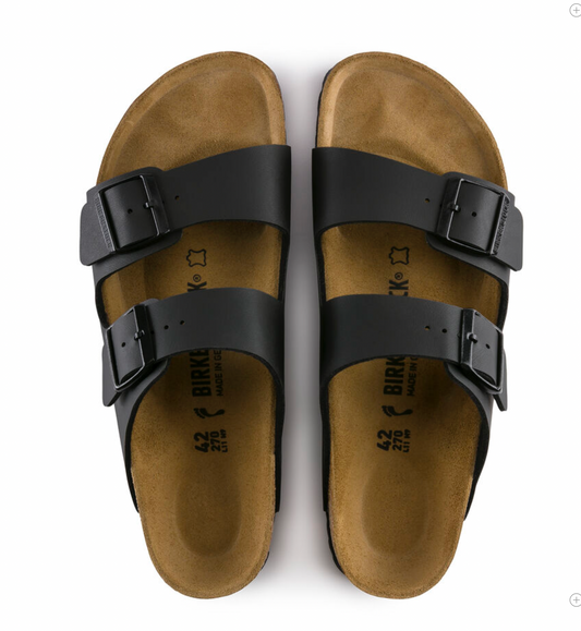 Sandales Birkenstock Homme Arizona Birko Flor Noir