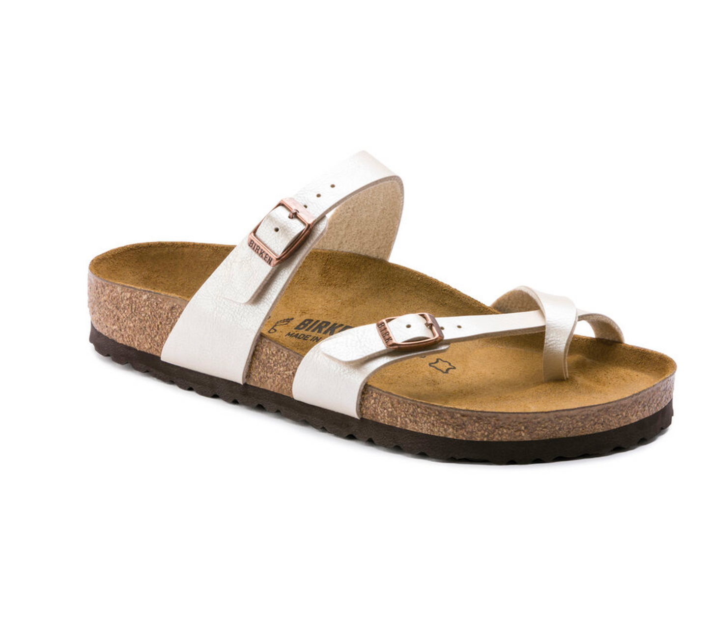 Sandales Birkenstock Femme Mayar Birko Flor Pearl