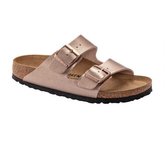 Sandales Birkenstock Femme Arizona Birko Flor Copper