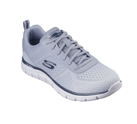 Basket Skechers Track repent Homme Gris et navy