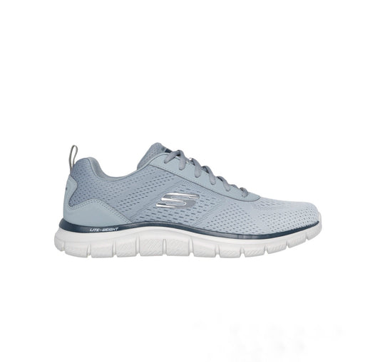 Basket Skechers Track repent Homme Gris et navy