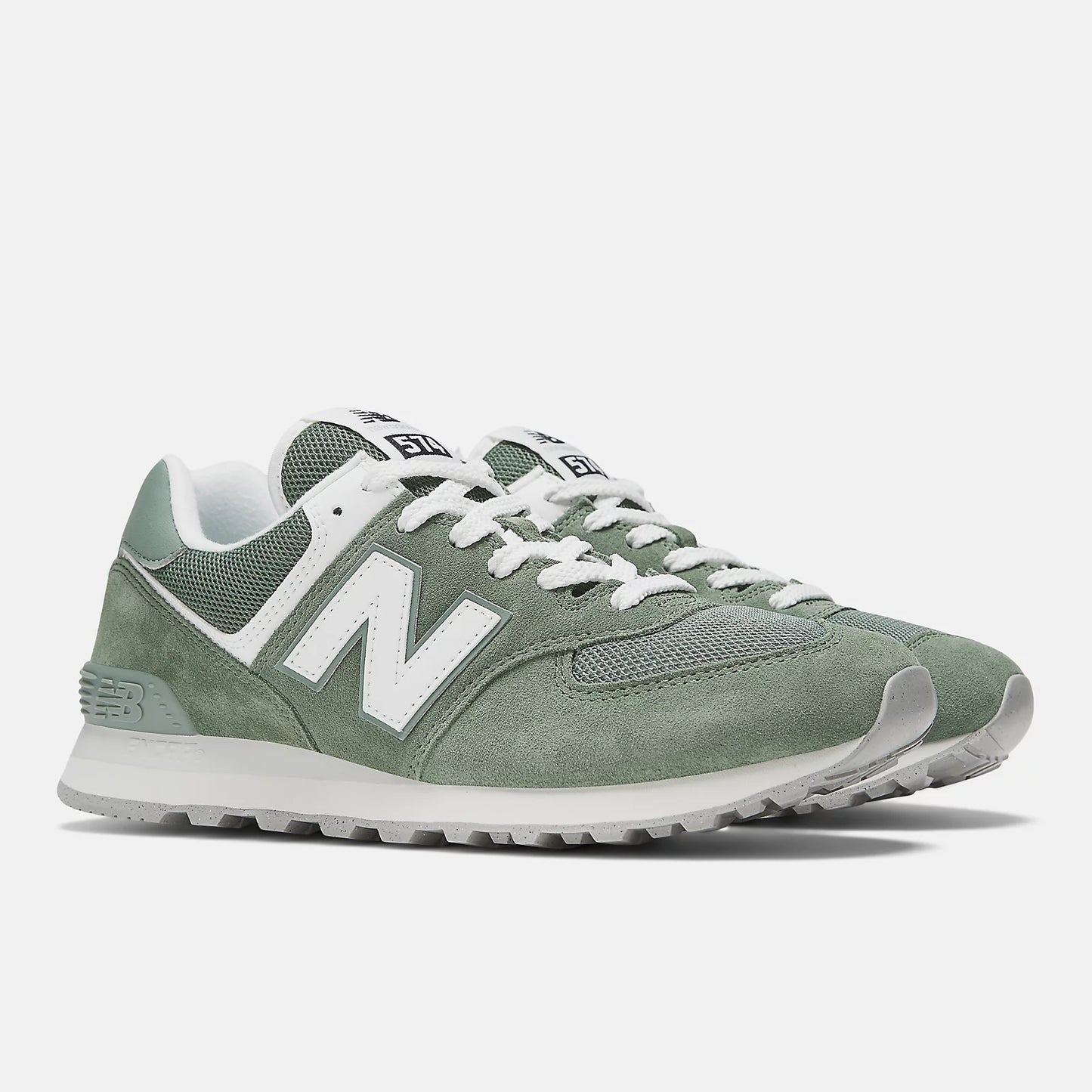 New ballance 574 Homme Green white