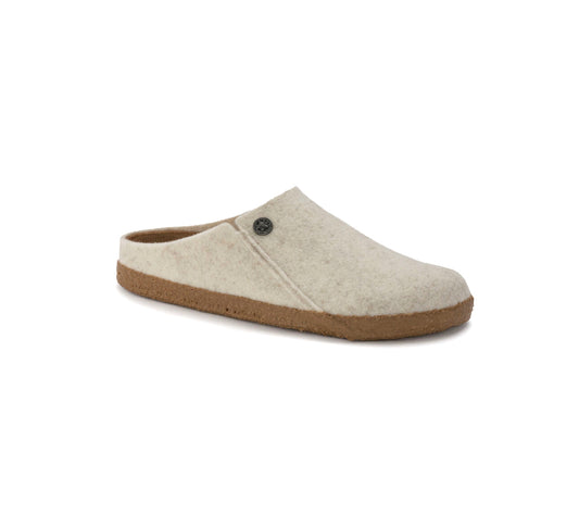 Chaussons Birkenstock Zermatt Femme laine ecru