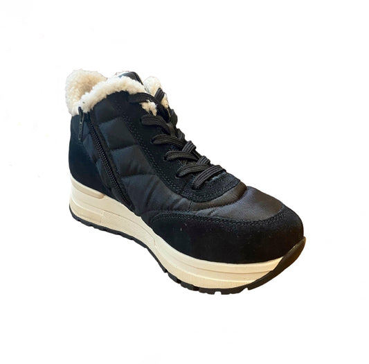 Boots Rieker Femme goretex noir fourré laine