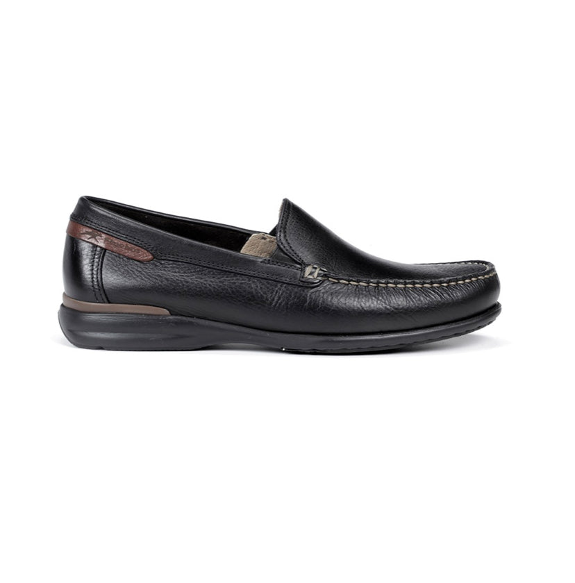 Chaussures Fluchos Homme Orion cuir noir