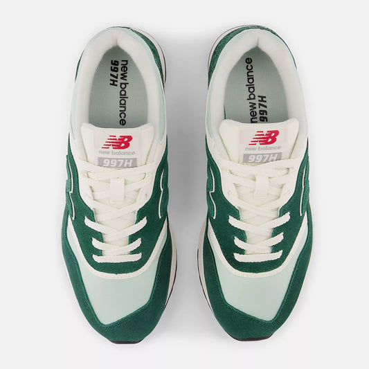 New Balance 997H  Femme Nightwatch green avec cosmic jade