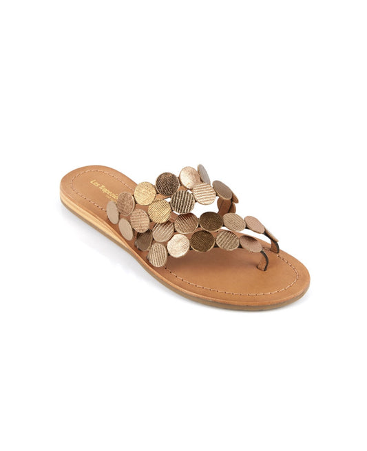 Mules Entre doigt les Tropeziennes Horond cuir Or