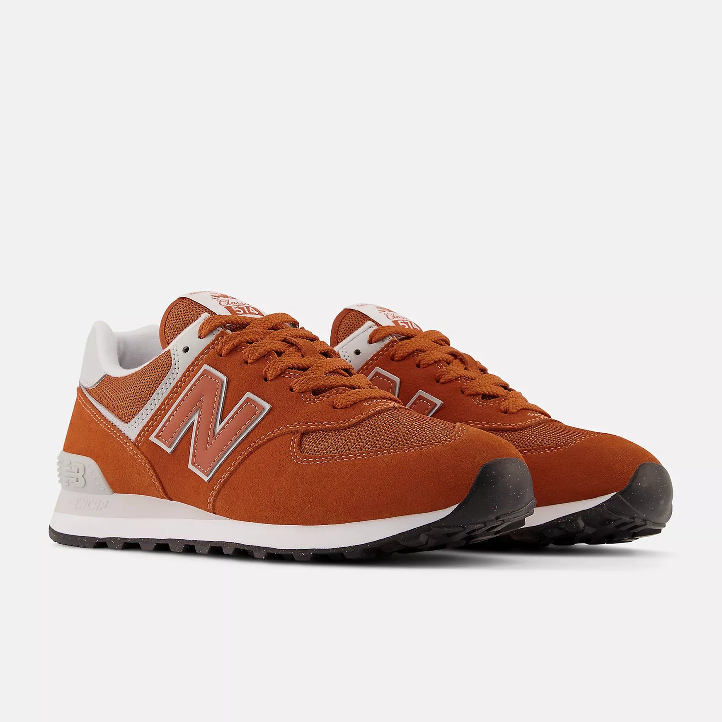 New ballance 574 Homme orange white